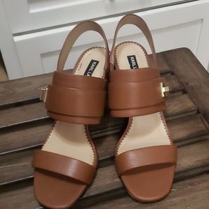 Cognac Karl Lagerfeld sandals